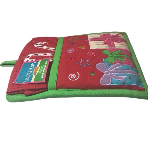Potholder Towel Table Cloth Cracker Berral Holiday Fabric Rectangle Christmas - Picture 10 of 15